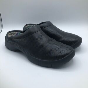 Dansko women’s black‎ slip on clog/mule 38 Euro 7.5 US